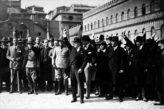 fascisme, benito mussolini et l'avant-garde, 1927