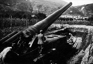 guerre, artillerie, 1915-1918