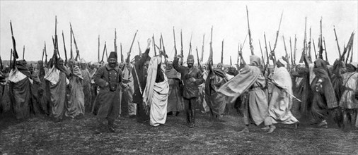Guerre italo-turque, serment de fidélité, 1912
