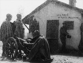 une scène du film "la grande guerre", 1959