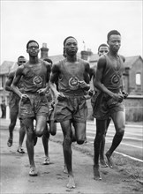 équipe du nigeria à l'entraînement, 1952