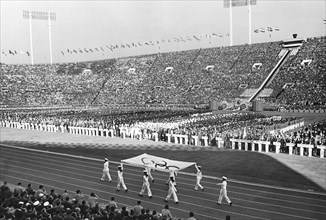 Jeux olympiques de tokyio, cérémonie d'ouverture, 1964