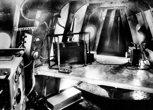 cabine radio de l'avion transatlantique, 1933