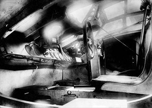 cockpit de l'avion transatlantique, 1933