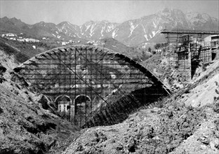 pont san liberatore sur pompei-salerno, 1955