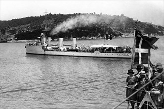 marine, la spezia, destroyer general cantore, 1922