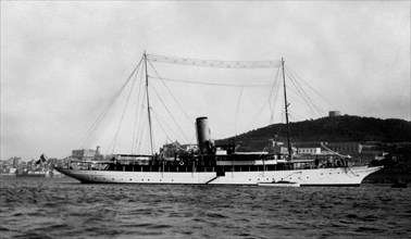 le navire electra marconi, 1930