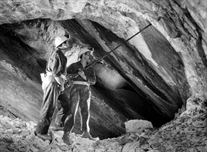 mine de kainite de san cataldo, forage de kainite, 1962