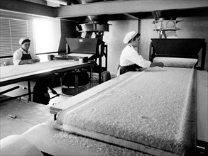 société monda knorr, tapis de triage manuel du sel, 1966