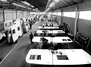 département carrosserie des caravanes, 1960-1970