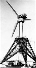 tour éolienne de nogent-le-roi, la plus haute du monde, 1958