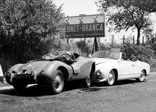 accident de la route frontal, 1959
