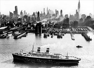 Indépendance transatlantique a new york, 1940