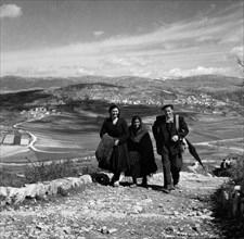 Panorama près de Campobasso, 1950