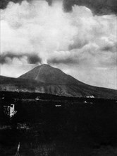rapport sur l'éruption du vésuve du 4 avril 1906, vésuve, premiers signes d'éruption, 1906