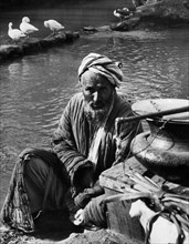 vendeur de canne à sucre afghan, 1958