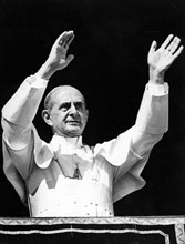 service du vatican, portrait du pape paul VI, 1967