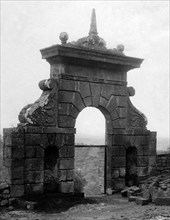 bomarzo, porte d'entrée de la ville, 1930
