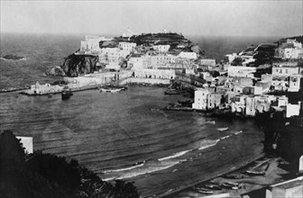 Latium, Ponza et son port, 1910 1920