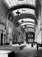 l'intérieur de la nouvelle gare centrale, 1931
