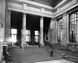 intérieur de la nouvelle gare centrale, 1931