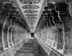 asie, sri lanka, temple ramneseram, 1910