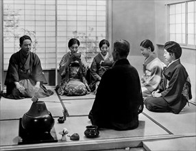 japon, la cérémonie du thé, 1930 1940