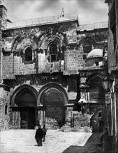 medio oriente, israele, gerusalemme, il santo sepolcro, 1920