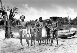 asie, malaisie, famille indigène, 1939