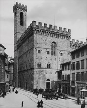 europa, italia, toscana, firenze, palazzo del podestà, 1900 1910