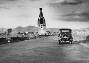 europa, italia, toscana, montecatini, tratto autostradale, 1920 1930