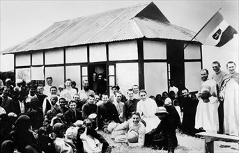 asie, inde, assan, inauguration d'une école missionnaire salésienne, 1930 1940