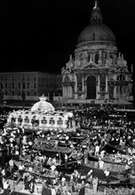 italia, venezia, festa del redentore, campo della salute, 1920 1930