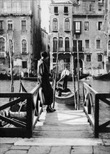 italia, venezia, il traghetto di santa maria del giglio, 1910 1920