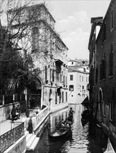 italie, venise, rio et palazzo sanudo, 1910 1920