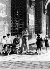 italie, venise, vie sous les portiques, 1920 1930
