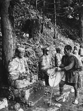 giappone, nikko, meditazione, 1954