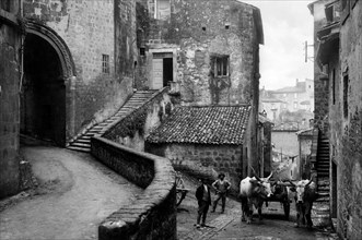 italia, umbria, veduta di orvieto presso san giovanni, 1900 1910