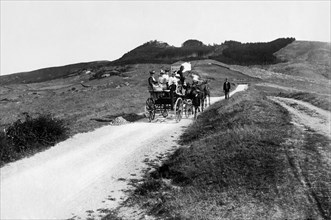 italie, toscane, florence, montesenario, panorama, 1910
