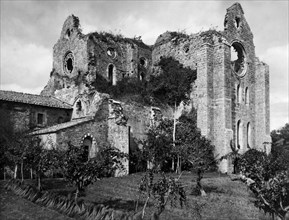 Abbaye de san galgano, Chiusdino, Toscane, Italie 1910-20