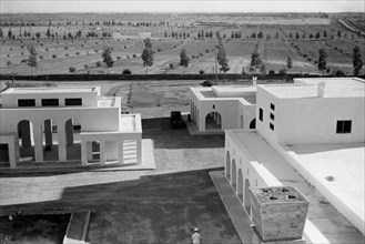 africa, libia, tripolitania, veduta del centro civile, 1930