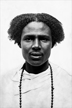 afrique, libye, portrait d'un libanais, 1920