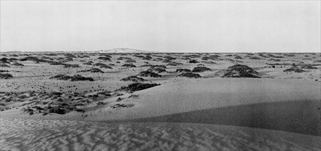 afrique, libye, aziza, la terre originelle de la steppe, 1926