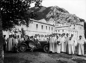 campania, mercogliano, santuario di montevergine, 1910 1920