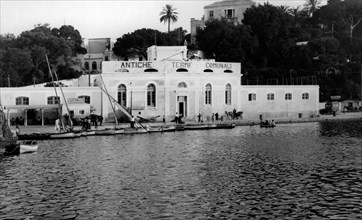campanie, île d'ischia, les bains municipaux, 1910 1920