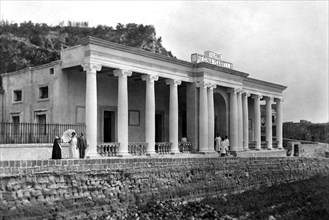 campania, isola d'ischia, lacco ameno, centro termale, 1910 1920