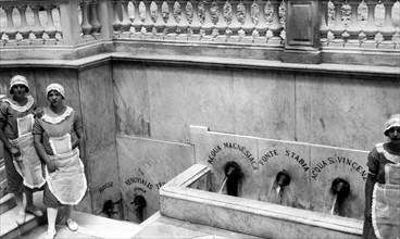 campania, castellamare di stabia, stabilimento termale, 1920 1930