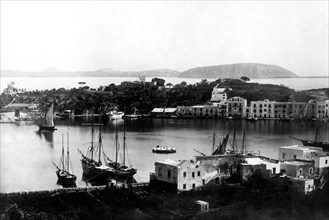 Campanie, île d'Ischia, 1910 1920