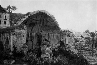 italia, campania, bacoli, baia, il tempio di diano lucifera, 1900 1910