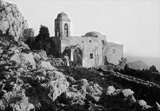 italia, campania, isola di capri, anacapri, la chiesa di santa maria cetrella, 1930 1940